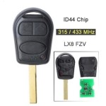 Range Rover 315/433MHz ID44 Chip FCC: LX8FZV